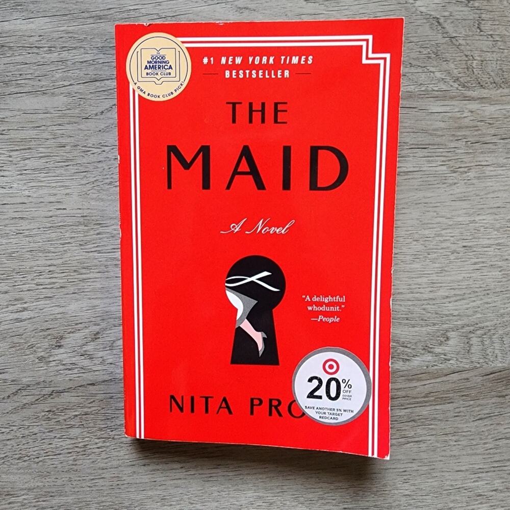 The Maid by Nita Prose Adult Mystery Fiction Novel Paperback Book